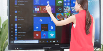 Màn hình cảm ứng phù hợp cho Giáo dục