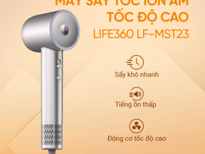 Máy sấy tóc ion âm tốc độ cao Life360 LF-MST23