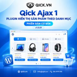 Hiển thị Sản phẩm Theo Danh Mục (Cơ bản) - Qick Ajax Category Products (Basic)
