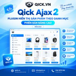 Hiển thị Sản phẩm Theo Danh Mục (Nâng cao) – Qick Ajax Category Products (Advanced)